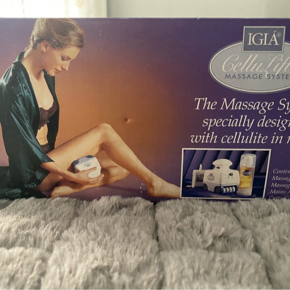 IGIA Cellulift Massage Electric System VIBRATE Cellulite NIB - Picture 2 of 4